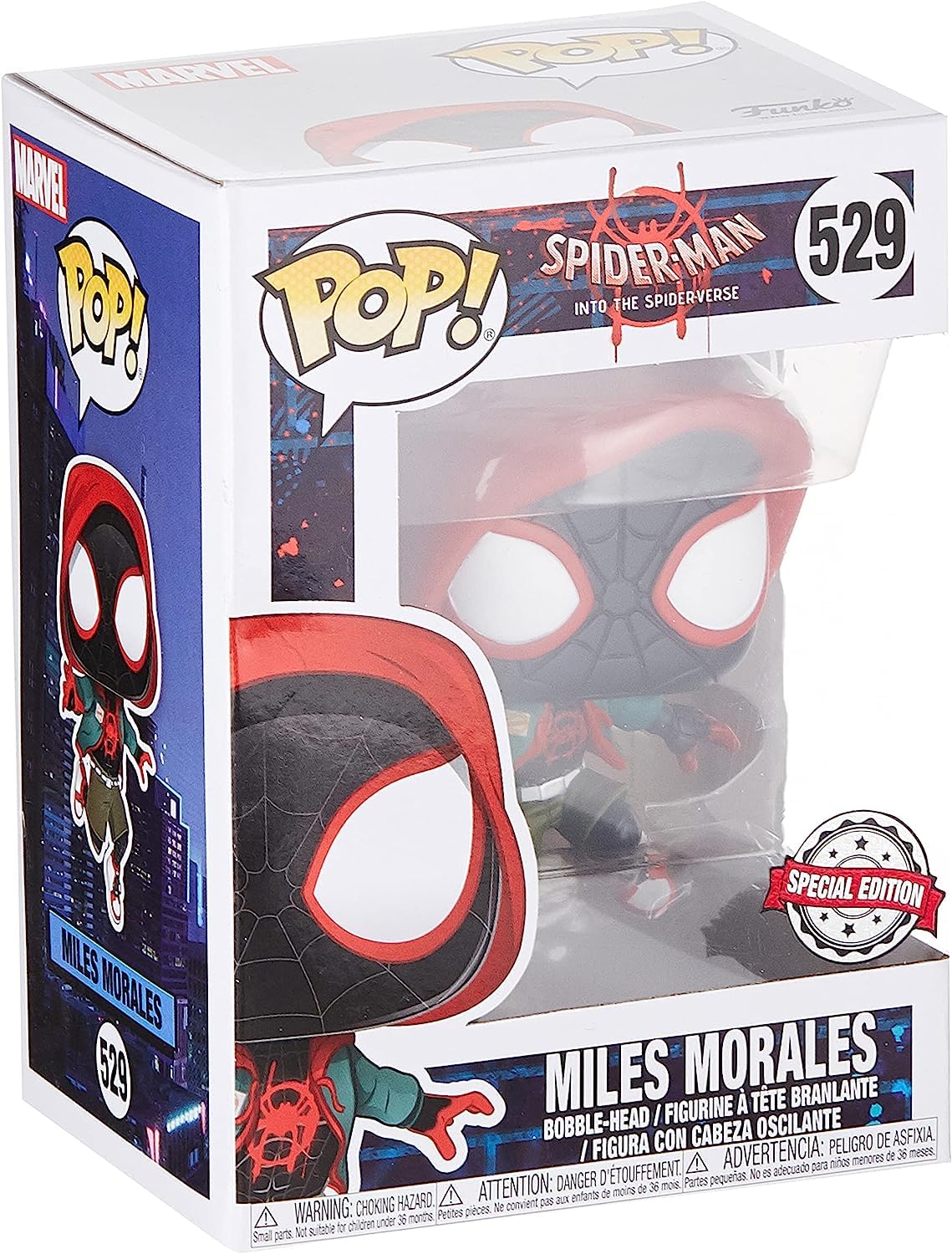 Funko Pop Miles Morales #529 Spider Man Spiderverse